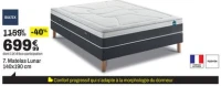 Matelas Lunar 140x190 cm