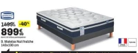 Matelas Nuit fraiche 140x190 cm