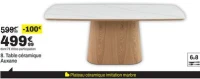 Table céramique Auxane