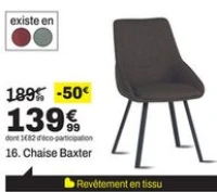 16. Chaise Baxter