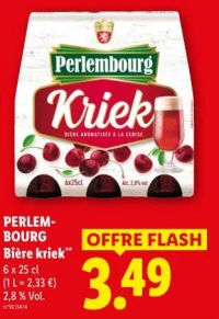 PERLEMBOURG Bière kriek