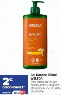 Gel Douche 750ml WELEDA