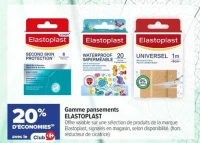 Gamme pansements ELASTOPLAST