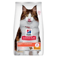 Hill's Croquettes Science Plan pour chat, adulte, Perfect Proteinhydrolysation, au poulet et au riz brun 7 kg