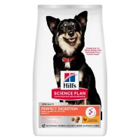 Hill's Croquettes sèches pour chien Science Plan, Perfect Digestion, Small & Mini Breed Adult, au poulet et au riz brun 6 kg