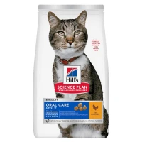 Hill's Science Plan croquettes pour chat, adulte, soin bucco-dentaire, au poulet 7 kg