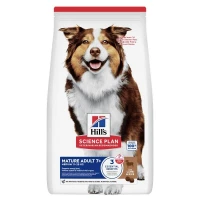 Hill's Croquettes pour chien Science Plan, Medium Mature Adult avec de l’agneau et du riz 14 kg