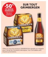 -50% sur tout Grimbergen