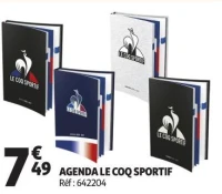 AGENDA LE COQ SPORTIF