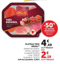 Plateau Trio Argal
