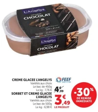 SORBET ET CREME GLACEE L'ANGELYS