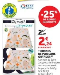 TERRINES DE POISSONS GUYADER