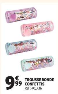 Trousse Ronde Confettis