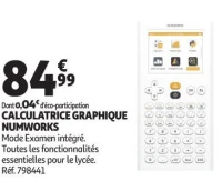 CALCULATRICE GRAPHIQUE NUMWORKS