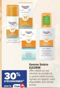 Gamme Solaire EUCERIN