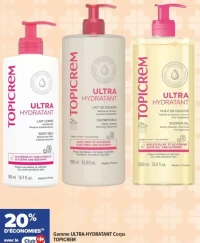 Gamme ULTRA-HYDRATANT Corps TOPICREM
