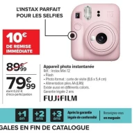 Appareil photo instantanée Fujifilm Instax Mini 12