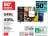 Promo Téléviseur MINI LED 4K TCL 55C61K