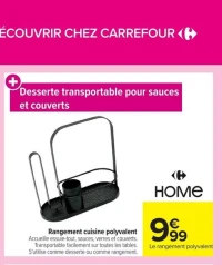Rangement cuisine polyvalent HOME