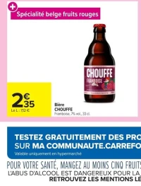 Bière CHOUFFE Framboise