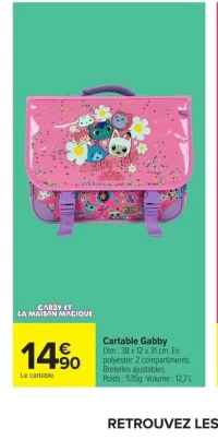 Cartable Gabby