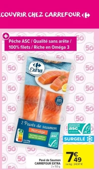 Pavé de Saumon CARREFOUR EXTRA