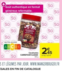 Cacahuetes CARREFOUR CLASSIC