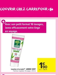 Lessive à la main ARBRE VERT