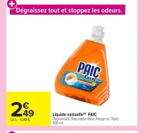 Liquide vaisselle PAIC