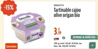 Tartinable cajou olive origan bio SMOOTH