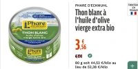 Phare d'Eckmühl Thon blanc à l'huile d'olive vierge extra bio