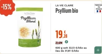 LA VIE CLAIRE Psyllium bio