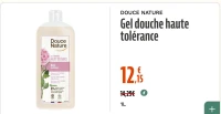 DOUCE NATURE Gel douche haute tolérance