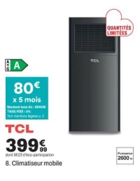 TCL Climatiseur mobile