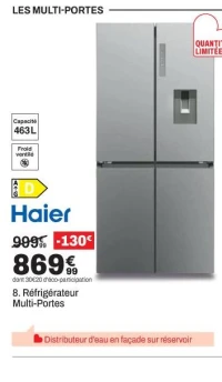 Haier Réfrigérateur Multi-Portes