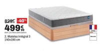 Bultex Matelas Intégral 3 140x190 cm