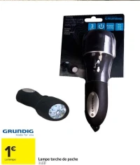 Grundig Lampe torche de poche 3 LED