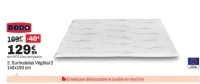 Surmatelas Végétal 2 140x190 cm