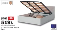 Lit coffre 160x200 cm Best