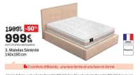 Nuit Faubourg Matelas Sérénité 140x190 cm