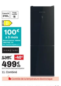 Signature Combiné SRB440NFDX
