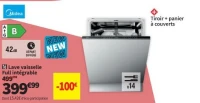 Midea Lave vaisselle Full intégrable