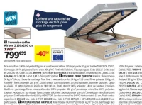 BULTEX Sommier coffre Airbox 2 160x200 cm
