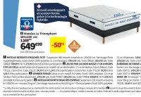 Matelas Le Triomphant 160x200 cm