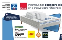 Pack Splendide 2 plus 160x200 cm