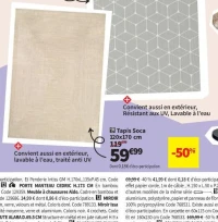 Tapis Soca 120x170 cm
