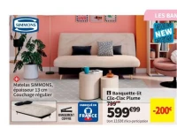 Banquette-lit Clic-Clac Plume