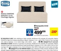 Banquette-lit BZ Kenza