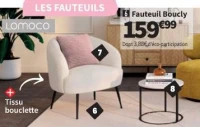 Fauteuil Boucly