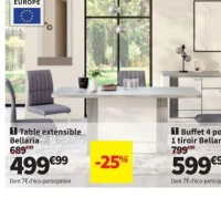 Table extensible Bellaria